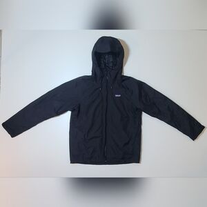 Patagonia Insulated Torrentshell H2No Jacket Mens M Black Hooded Puffer
